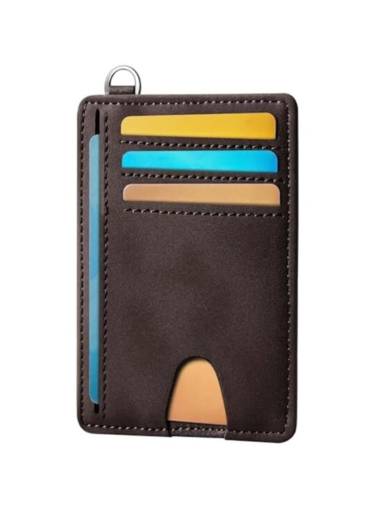 Accessories - Slim Wallet, Credit Card Holder for Women, Minimalist Front Pocket RFID